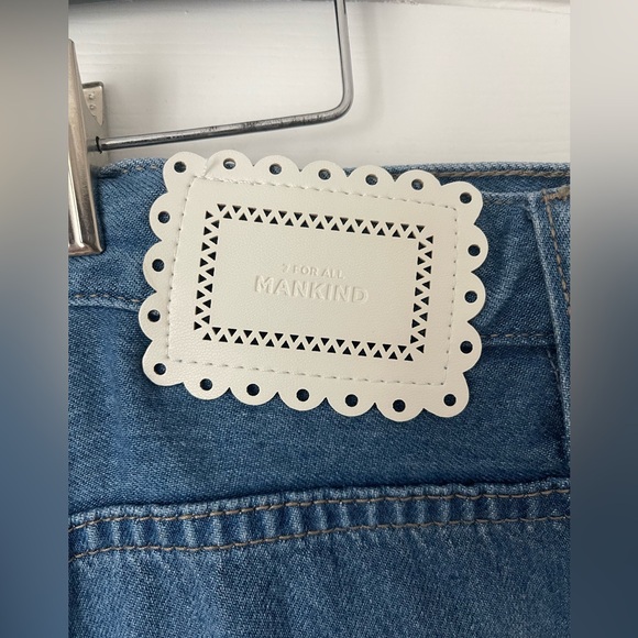 7 for all mankind barrel leg with ties - Picture 6 of 12